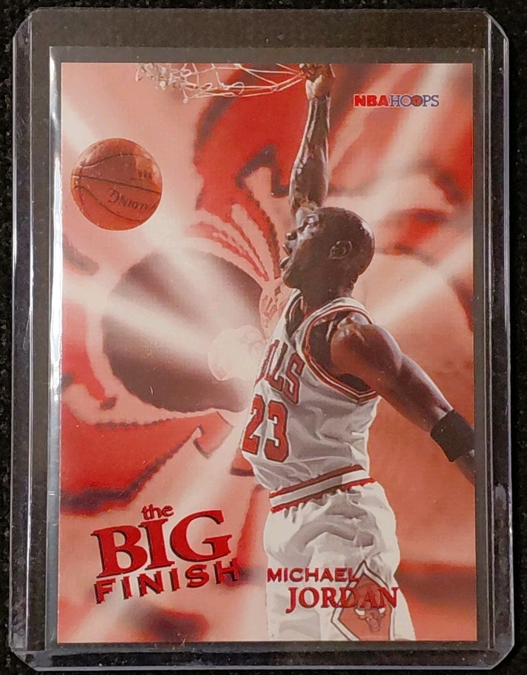 1996-97 Skybox NBA Hoops - Michael Jordan The Big Finish Insert #176 Bulls HOF
