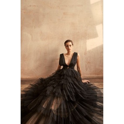True Decadence Maxi Dress UK6 in Black RRP £135