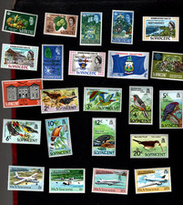 St. Vincent sc#220-3,268-71,276-8,281a-89a,295-8 (1965-73) Complete MNH