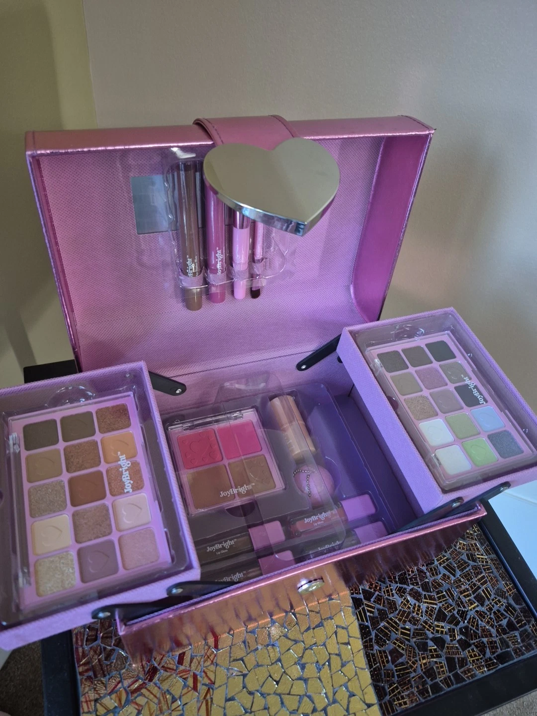 Ulta Beauty Box (Pink) "Joy Bright" 44 Pcs Makeup Kit Collection Ret. $220