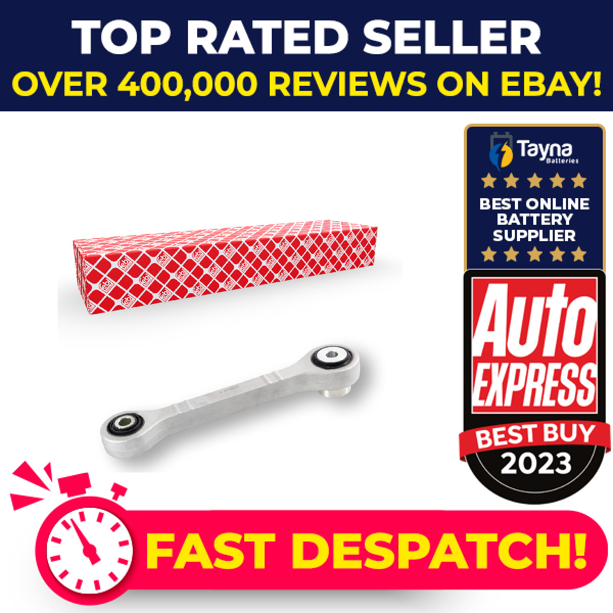 Anti Roll Bar Link Front 171807 Febi Stabiliser Drop Link A9603206037 9603206037