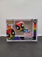 Funko Pop! Marvel Deadpool Pride 2021 #320 Rainbow Pop! Figura Vinilo NUEVO