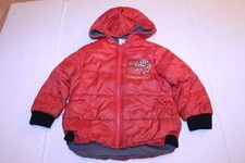 Youth Lightning McQueen CARS XS 4 Hooded Winter Coat Red Disney