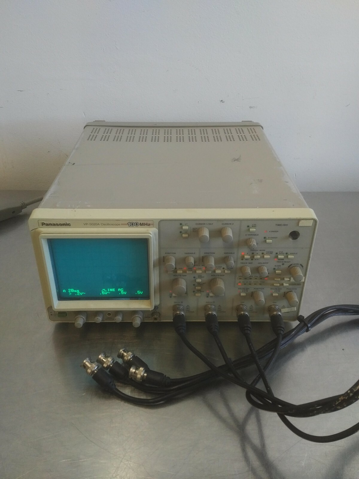オシロスコープ　VP-5020A Panasonic VP-5020A Oscilloscope 100MHz