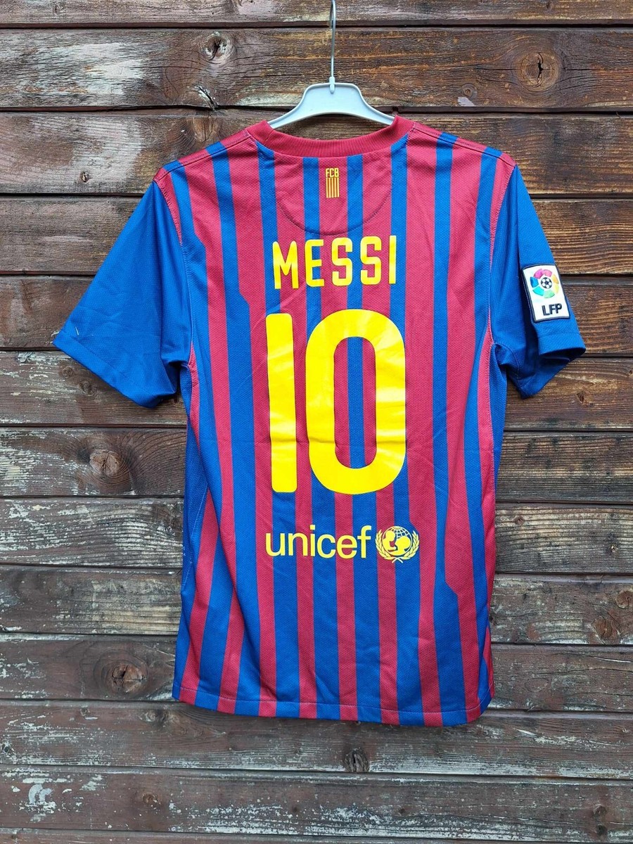 FC Barcelona 2011/12 Home Jersey, Lionel Messi , #10, Size S | eBay