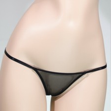 Perizoma Donna T String T Back Mesh Trasparente A Vita Bassa Slip Intimo