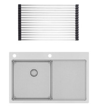 Edelstahlspüle Gurari TERRA 101 N-L  780x500...