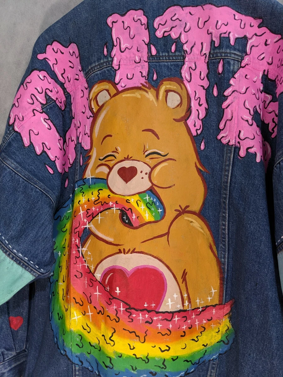 Calvin klein painted store denim jacket