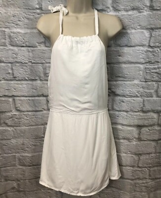 Stone Cold Fox Sz 1 (Small) White Sleeveless Crochet Mini Dress | eBay