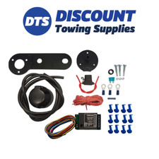 Universal Single 7 Pin Electric Towbar Wiring Kit including bypass relay