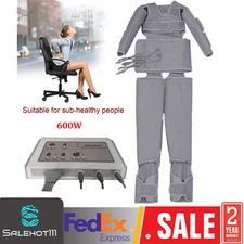 Air Pressure Pressotherapy Far Infrared Lymphatic Spa Fat Removal Machine Suit