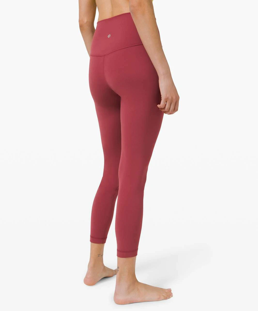 Lululemon Align Pant II 25 High-Rise Chianti CHIA 7/8 Leggings Size 8