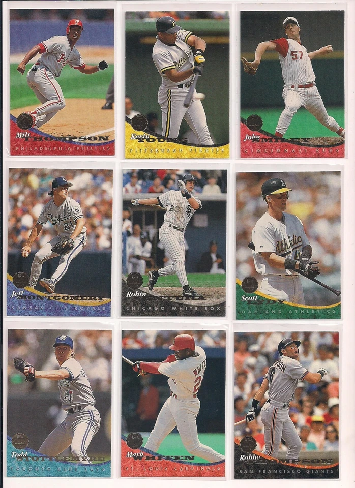 1994 Donruss Leaf Baseball Cards / You Choose From List (CHOICE) #s 1 - 225 - Image 2 of 4