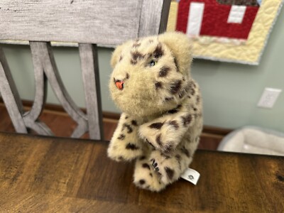 WOWWEE Wow Wee Talking Leopard Plush CUB Baby Stuffed Animal Cat TOY 9''
