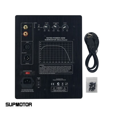 Subwoofer Amplifier Board Plate Amp 350W For Closed & Phase-Inverted Subwoofers