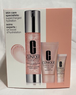 CLINIQUE moisture surge 125ml　2個セット Clinique Moisture Surge Hydrating Concentrate Set: Supercharged +