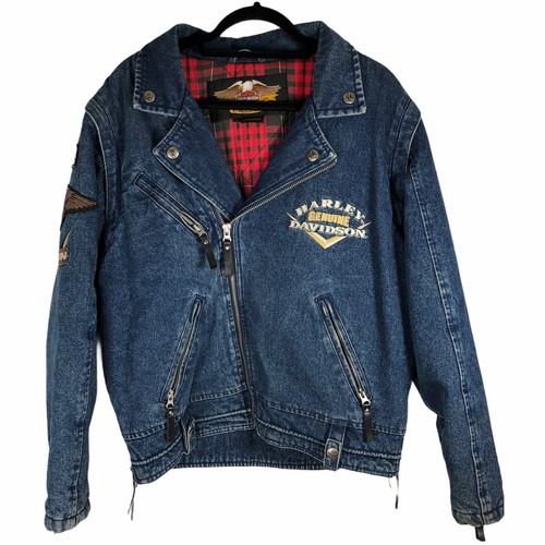 Denim Jacket /Vest Convertible Lined 