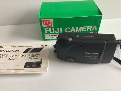 Fujifilm Smart Shot Supreme 35mm Film Point And Shoot Camera Fuji Box  Manual