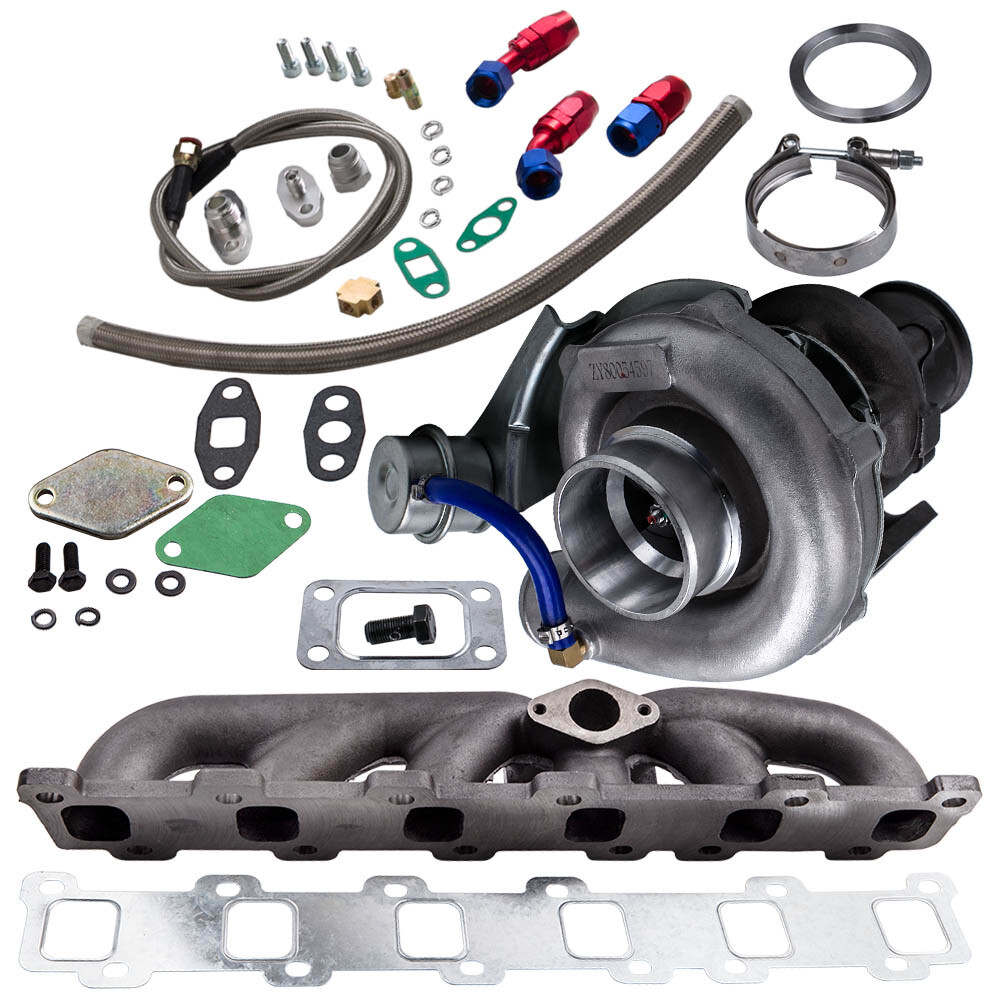 Turbo For Nissan Safari Patrol 4.2L TD42T TB42 Y60 + Manifold + oil line Kit