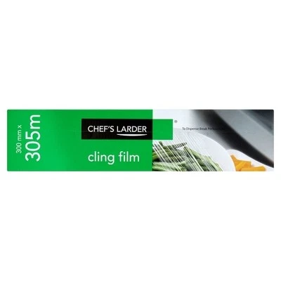 CHEFS LARDER CLING FILM 300mm x 300m
