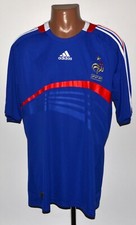 CAMISETA DE FUTBOL LOCAL SELECCIÓN FRANCIA 2008/2009 ADIDAS TALLA XL ADULTO