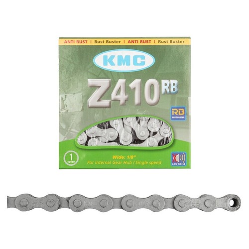KMC Master Link Per Catena Monomarcia 1/2 X 3/16 Nero - Gancio Di Giunzione Per Bici