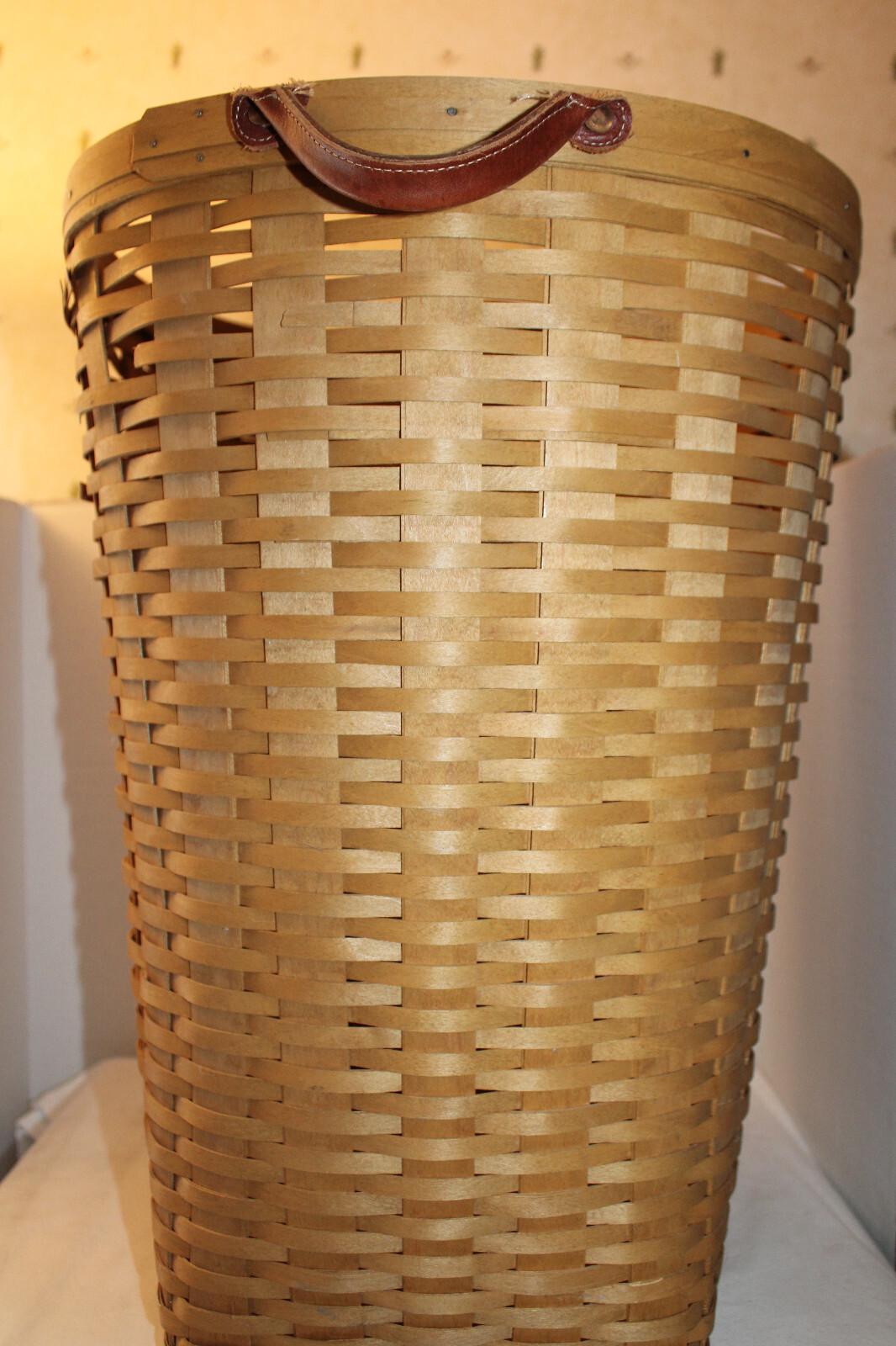 LONGABERGER EXTRA LARGE OVAL WASTE BASKET, HOST, 2003 eBay