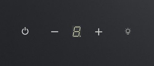 Dunstabzugshaube Schräghaube Kopffrei 60 cm Schwarz mit Filter Respekta - Bild 9 von 12