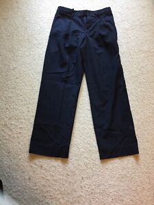 Chaps Boys' Size 14 Dress Pants Navy blue Approved Schoolwear Pleated ...