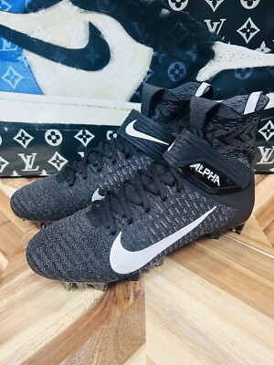 Nike Alpha Menace Elite 2 Black Football Cleats AO3374-001  display picture 1