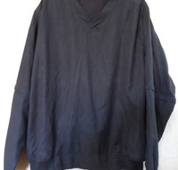 Devon & Jones Sport Men's Performance Windshirt Black Size Large Devon & Jones Sport Men's Performance Windshirt Black Size Large