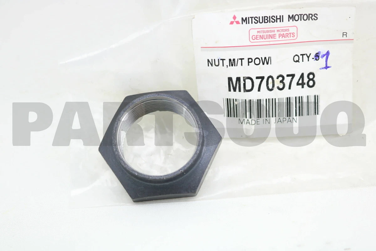 MD703748 Genuine Mitsubishi NUT,M/T POWER TRAIN | eBay