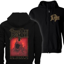 DEATH The Sound Of Perseverance Zip-Up Hoodie NEW Relapse Records SS4199
