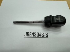 Snap-on Tools New Black 14 Drive Stubby Hard Grip 4 Ratcheting Socket Driver