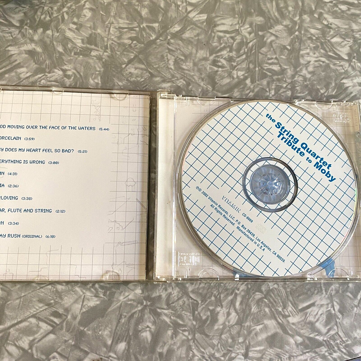 The String Quartet Tribute To Moby Vitamin String Quartet 2002