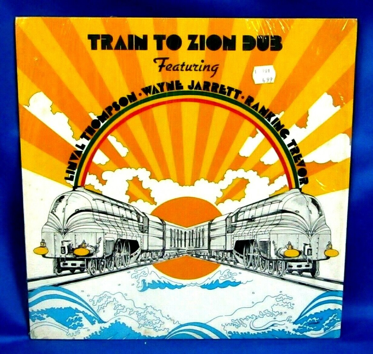 ジャマイカLP Linval Thompson Train To Zion Dub none Tuff Gong /00250 Original Jamaica Reggae LP: Linval Thompson - Train To Zion