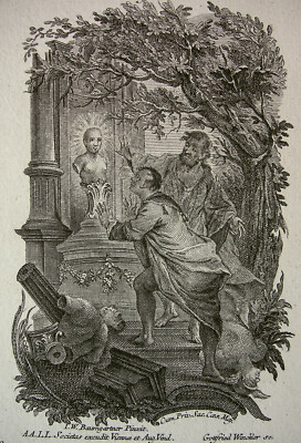 `FELIX UND ADAUCTUS´ G. G. WINCKLER NACH J. W. BAUMGARTNER, AUGSBURG, (1754)