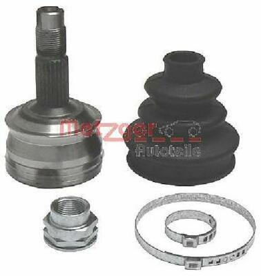 Original Metzger joint set drive shaft 7110010 for Fiat