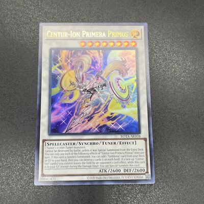 Primera Primus YuGiOh|Centur-Ion Primera Primus|Ultra|ROTA-AE038|AsianEnglish | eBay