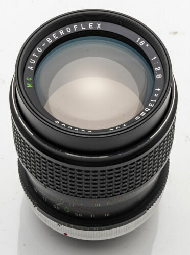Auto-Beroflex 28mm f2,8 en monture 42 à vis, un rendu doux et con