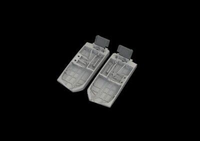 Eduard Accessories 672345 - 1:72 F6F wheel bays PRINT - Neu