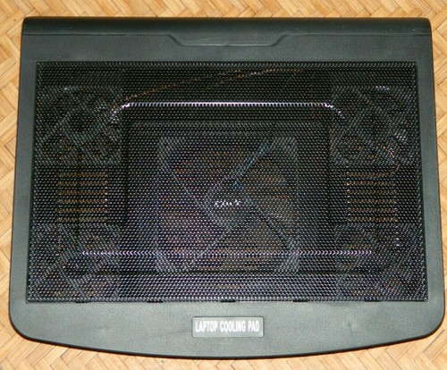Notebook Kühler Laptop Cooling Pad 5 x Lüfter USB blaue LED