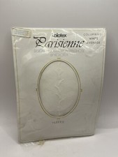 Kolotex Parisienne Pantyhose Bandarole COLUMBINES White Average Stockings
