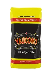 Yaucono Whole Bean Coffee 2 Pound Bag (Pack of 1)
