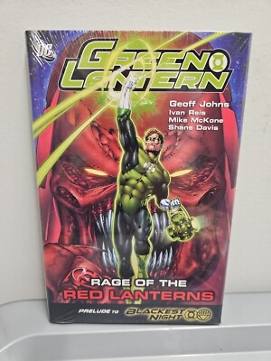 Green Lantern: Rage of the Red Lanterns: 2009: Hard Cover: First Printing