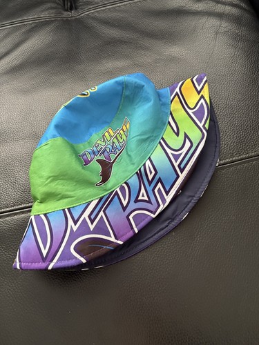 Tampa Bay Devil Rays wendbarer Fischerhut Einheitsgröße Stadion Gewinnspiel Bally