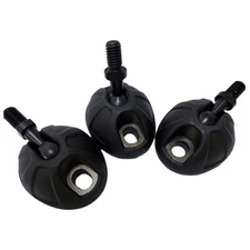 3 PCS Rubber Tripod Feet Anti-Slip 3/8" for Gitzo  Leofoto Benro Manfrotto