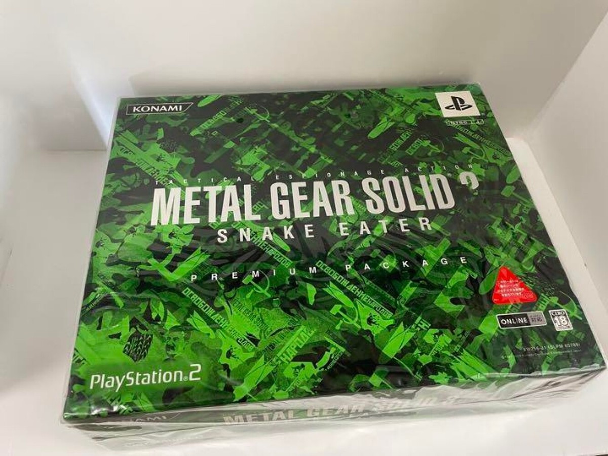 未使用品 L GEAR SOLID 3 SNAKE EATER METAL GEAR SOLID Δ: SNAKE EATER