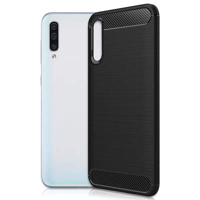 TPU Case Schutzhülle Tasche für Xiaomi Mi Note 10 (M1910F4G)- schwarz/carbonlook