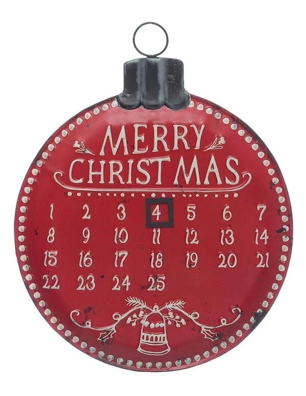 Victorian Trading NWD Merry Christmas Advent Calendar Wall Ornament 23A |  eBay
